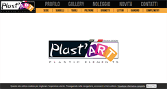 Desktop Screenshot of plastart.eu